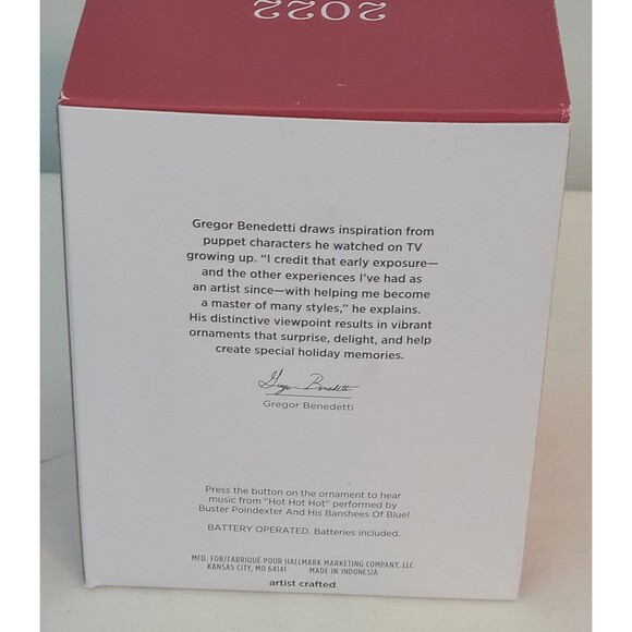 Hallmark Keepsake Ornament 2022 Warmest Holiday Wishes Santa in Hot Tub Musical - Picture 8 of 11